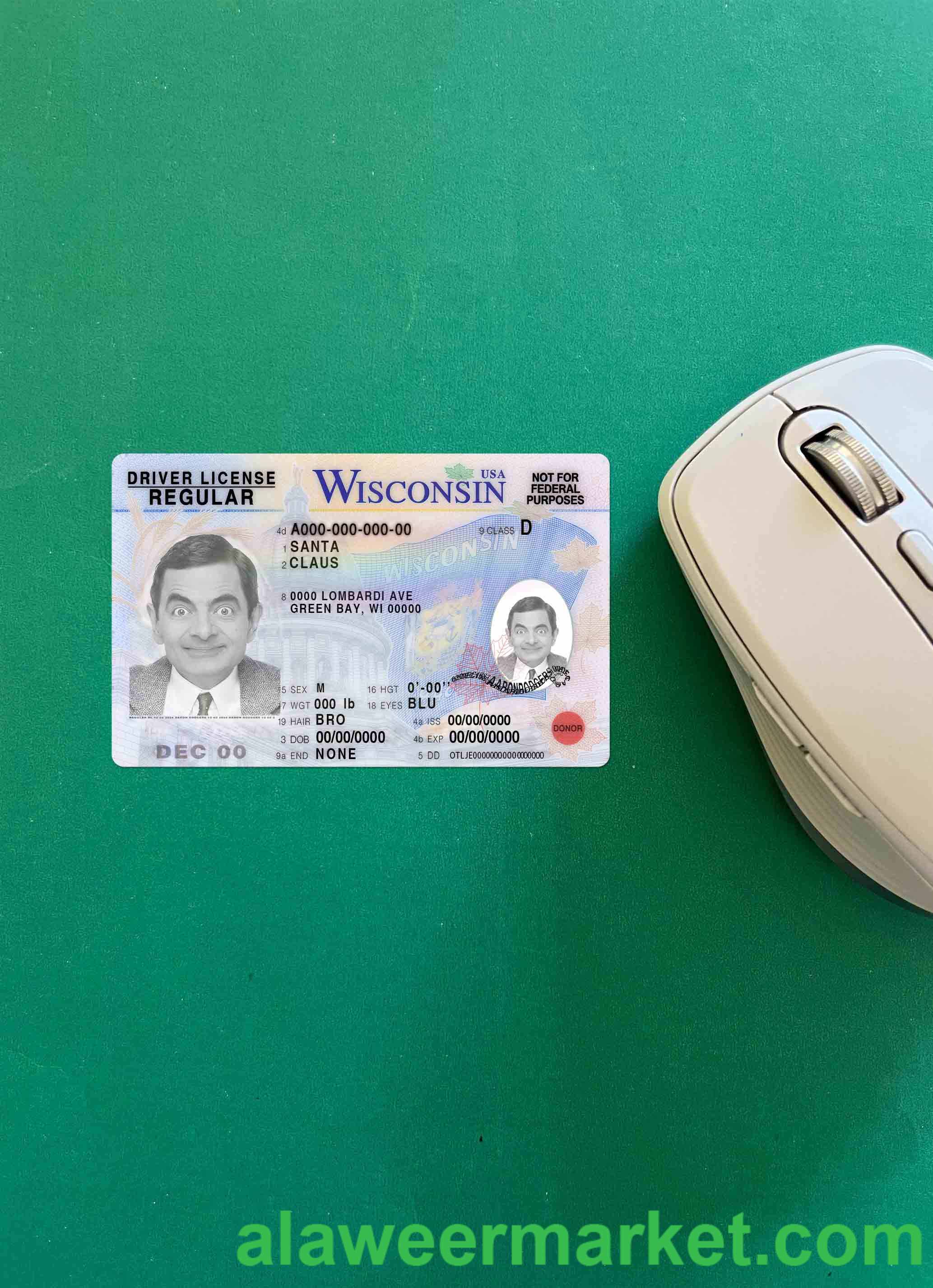 USA Wisconsin DL photolook FRONT